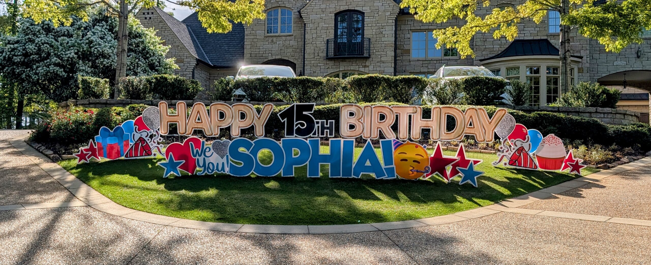 happy birthday sign